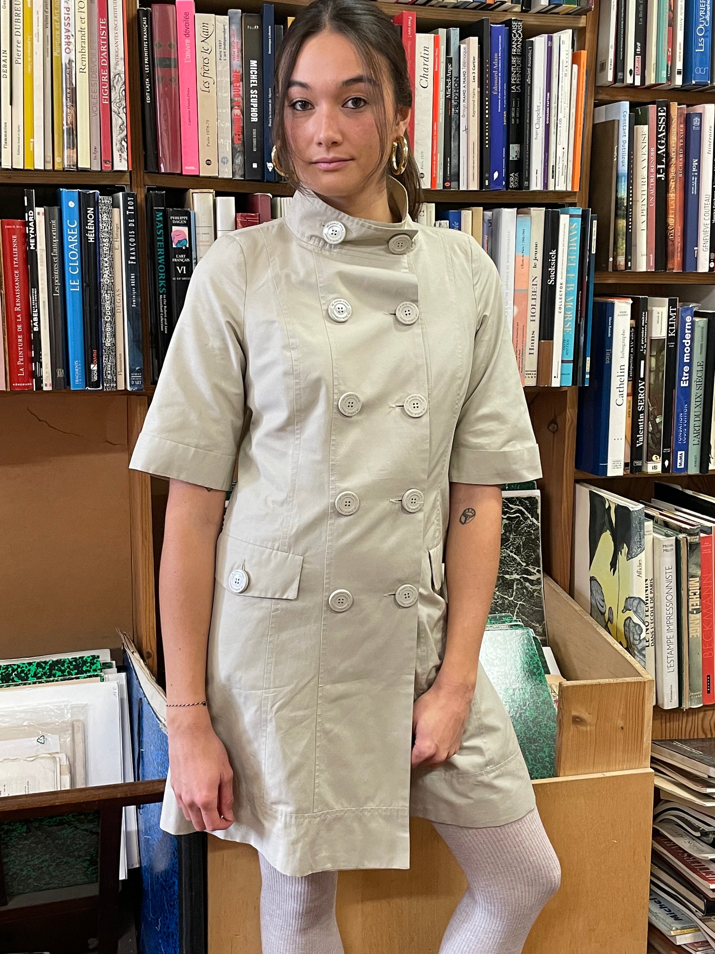 Officer's trench coat