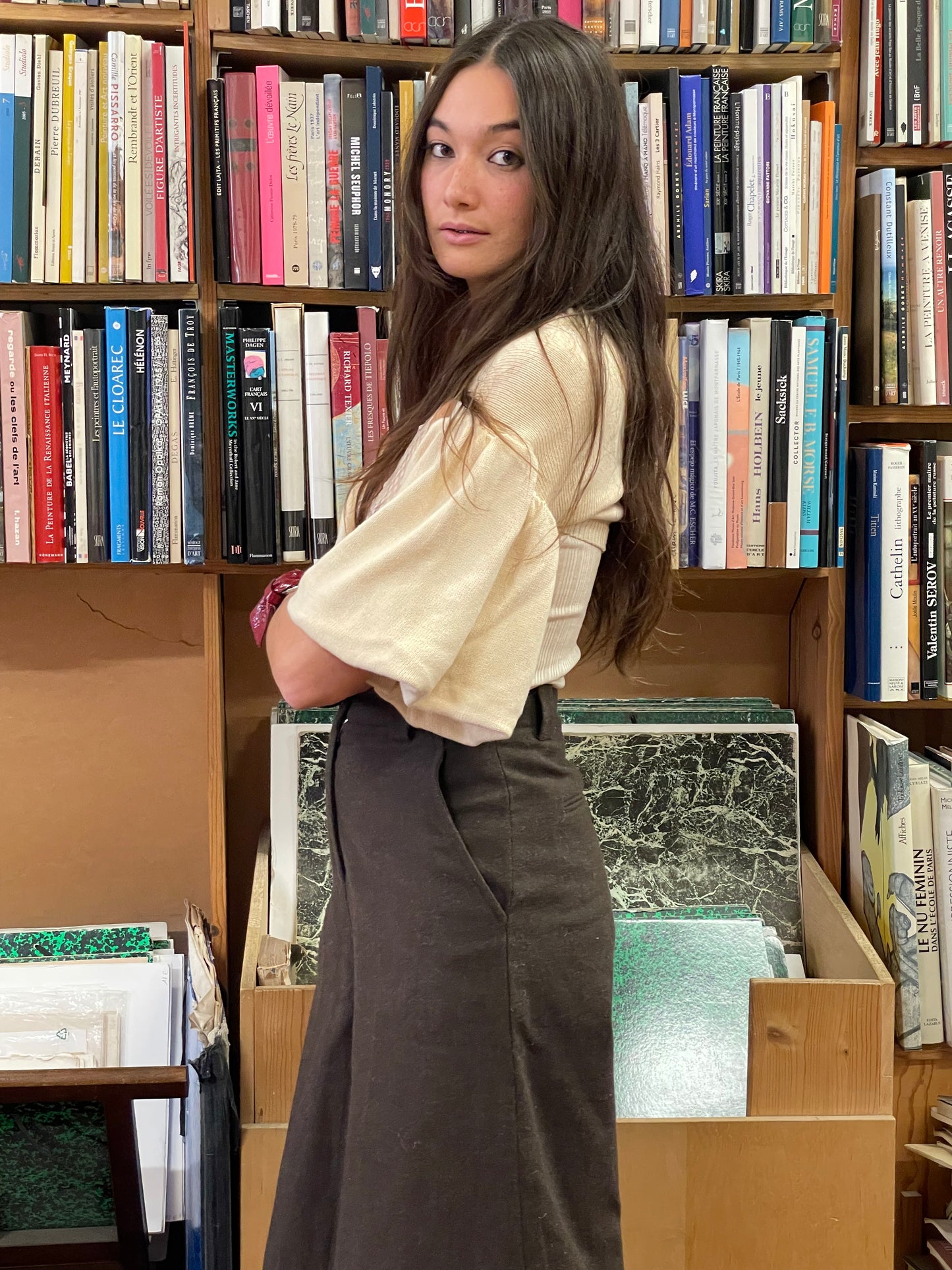 Cream Bolero