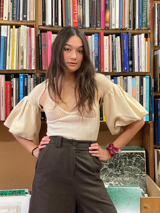 Cream Bolero